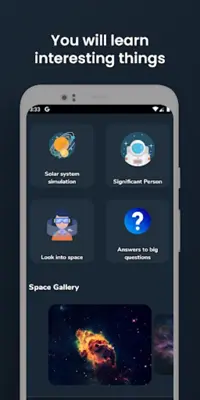 Universe android App screenshot 11